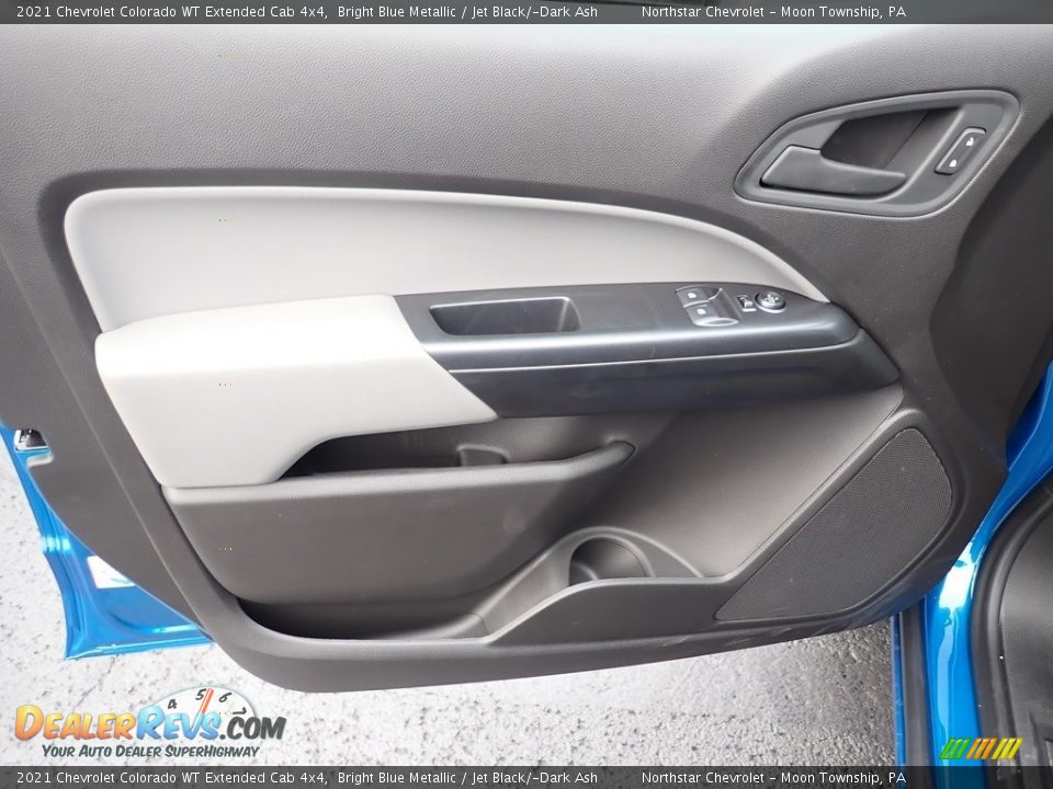 Door Panel of 2021 Chevrolet Colorado WT Extended Cab 4x4 Photo #15