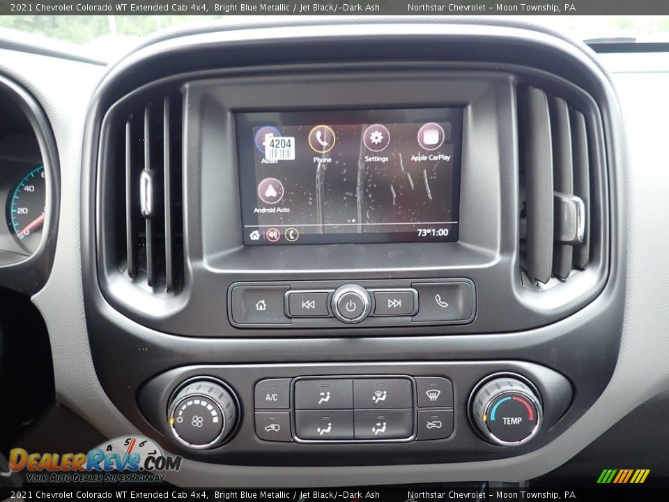 Controls of 2021 Chevrolet Colorado WT Extended Cab 4x4 Photo #17