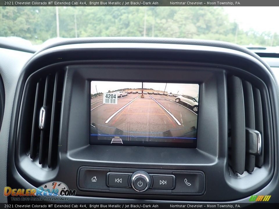 2021 Chevrolet Colorado WT Extended Cab 4x4 Bright Blue Metallic / Jet Black/­Dark Ash Photo #18