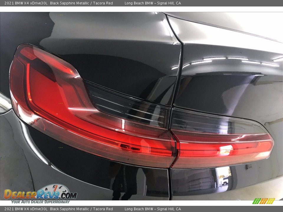 2021 BMW X4 xDrive30i Black Sapphire Metallic / Tacora Red Photo #15