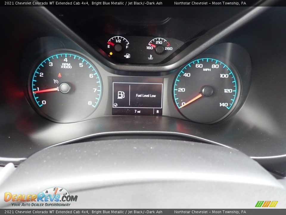 2021 Chevrolet Colorado WT Extended Cab 4x4 Gauges Photo #20