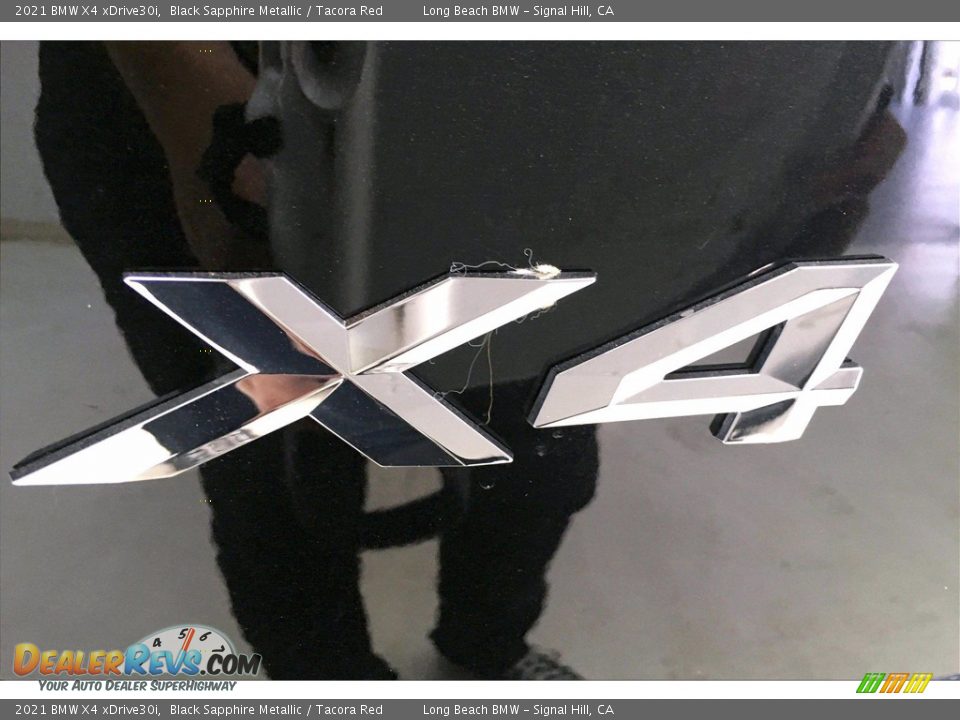 2021 BMW X4 xDrive30i Black Sapphire Metallic / Tacora Red Photo #16