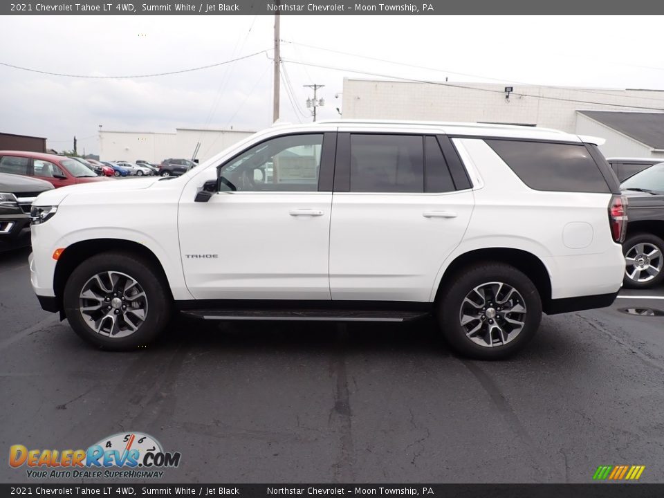 2021 Chevrolet Tahoe LT 4WD Summit White / Jet Black Photo #3