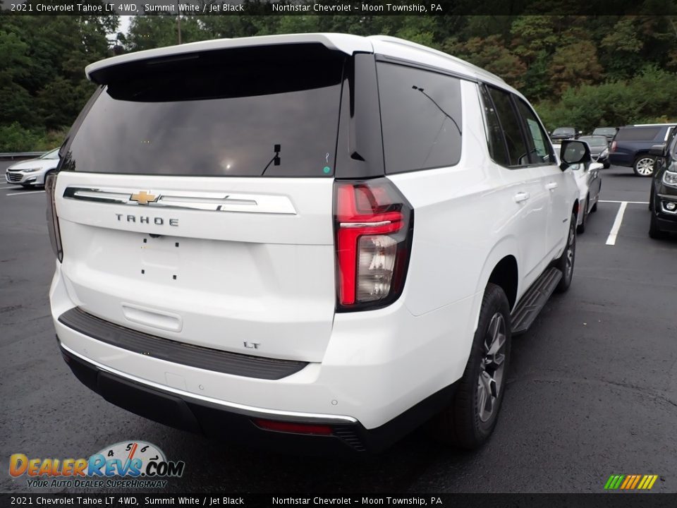 2021 Chevrolet Tahoe LT 4WD Summit White / Jet Black Photo #6