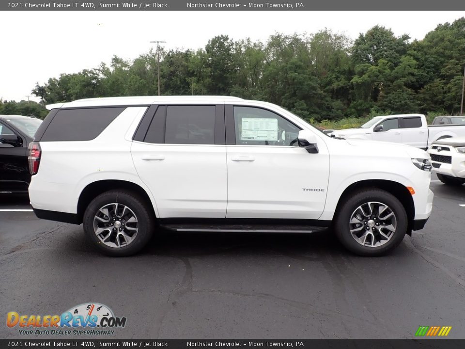 Summit White 2021 Chevrolet Tahoe LT 4WD Photo #7