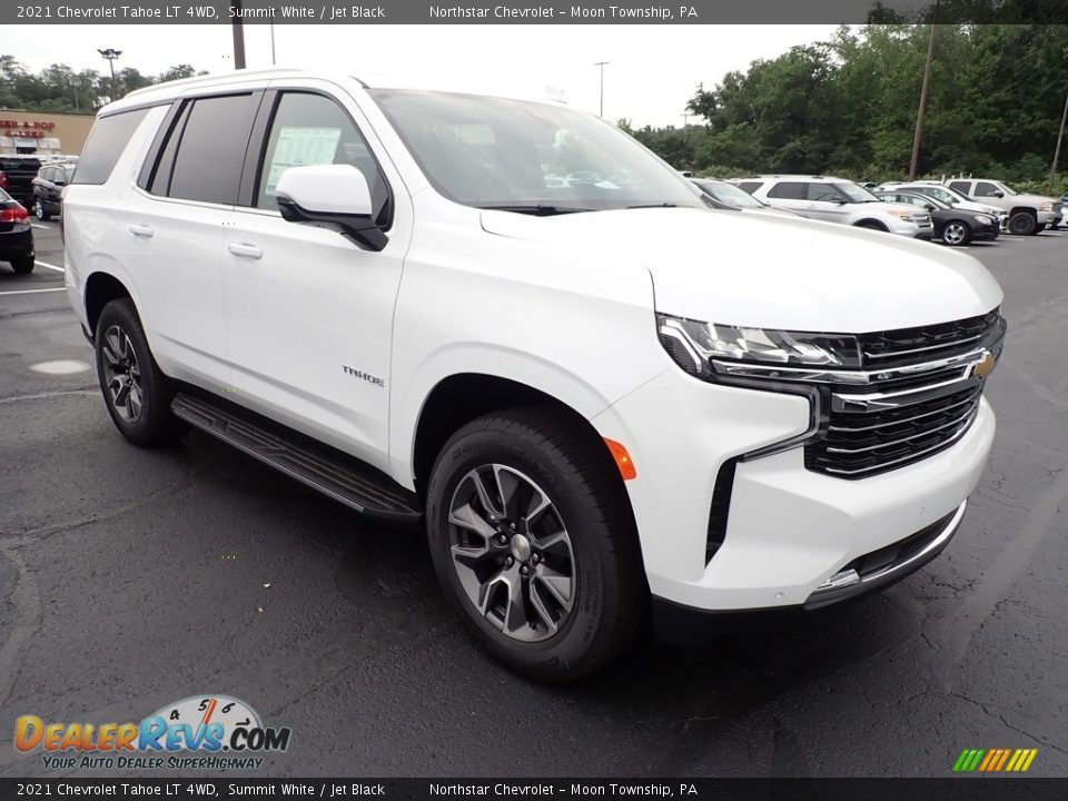 Summit White 2021 Chevrolet Tahoe LT 4WD Photo #8