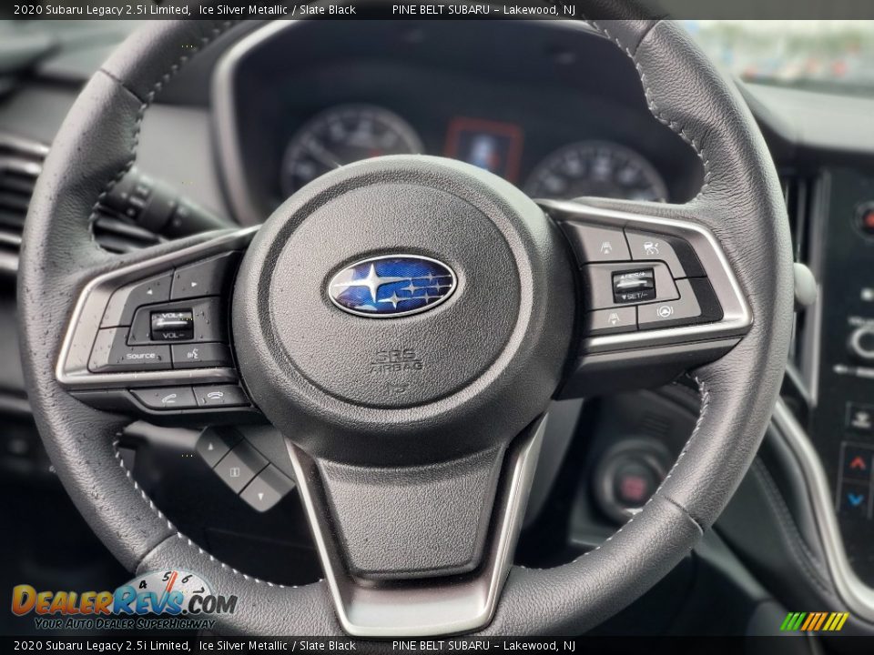 2020 Subaru Legacy 2.5i Limited Ice Silver Metallic / Slate Black Photo #12