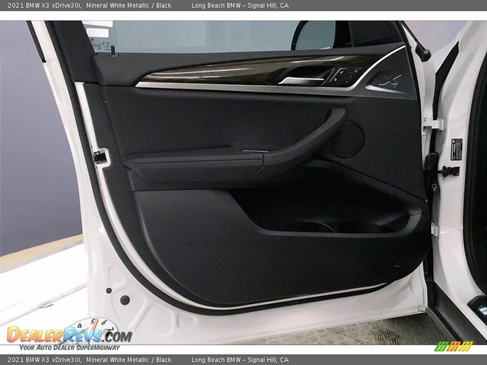 2021 BMW X3 xDrive30i Mineral White Metallic / Black Photo #13