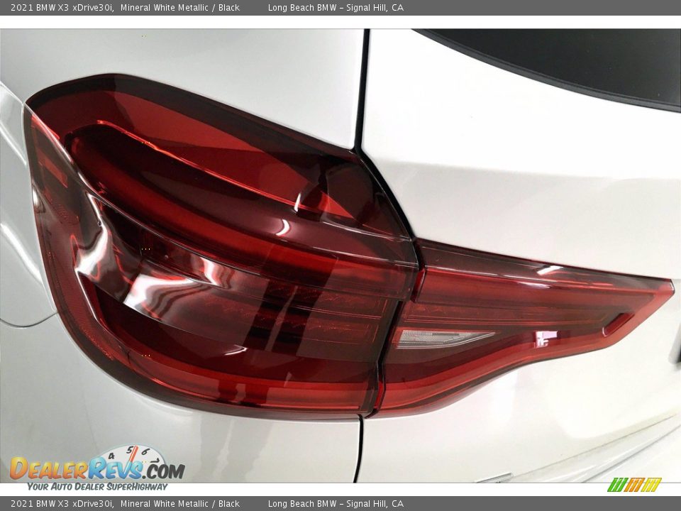 2021 BMW X3 xDrive30i Mineral White Metallic / Black Photo #15