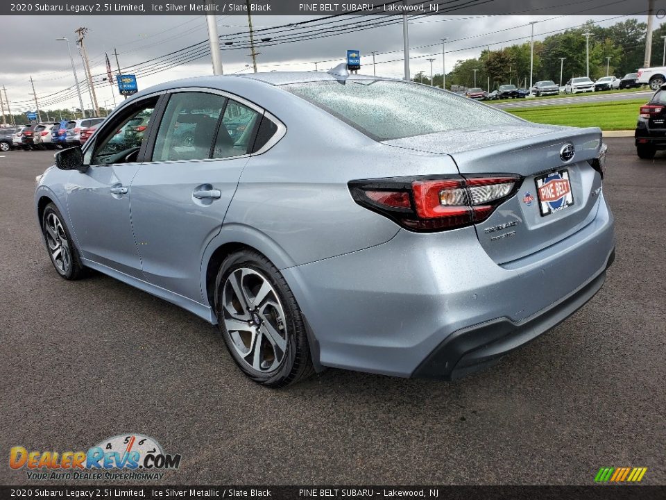 2020 Subaru Legacy 2.5i Limited Ice Silver Metallic / Slate Black Photo #18