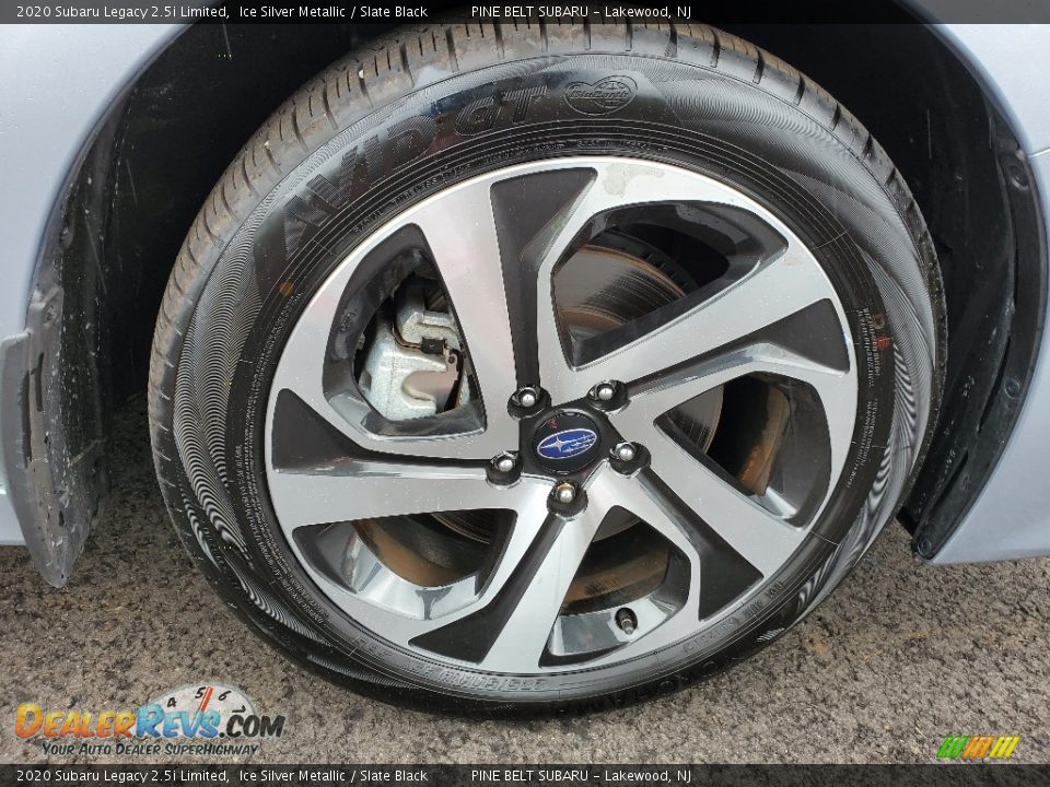 2020 Subaru Legacy 2.5i Limited Ice Silver Metallic / Slate Black Photo #22