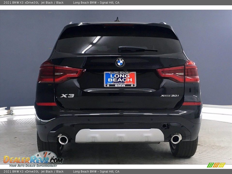 2021 BMW X3 xDrive30i Jet Black / Black Photo #4