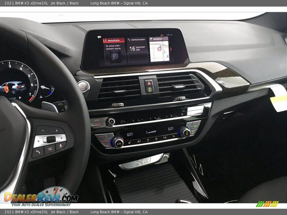 Dashboard of 2021 BMW X3 xDrive30i Photo #6