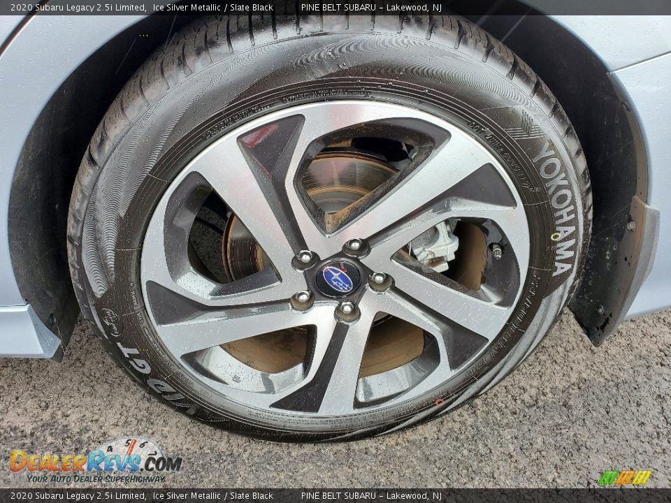 2020 Subaru Legacy 2.5i Limited Ice Silver Metallic / Slate Black Photo #29