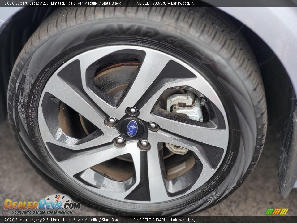 2020 Subaru Legacy 2.5i Limited Ice Silver Metallic / Slate Black Photo #32