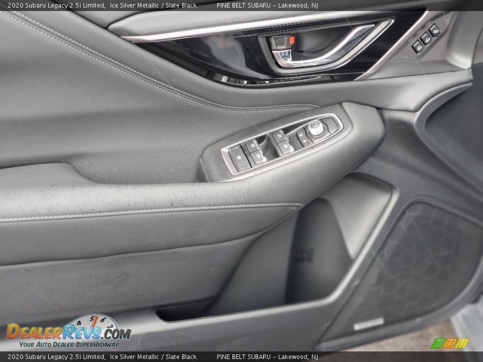 2020 Subaru Legacy 2.5i Limited Ice Silver Metallic / Slate Black Photo #33