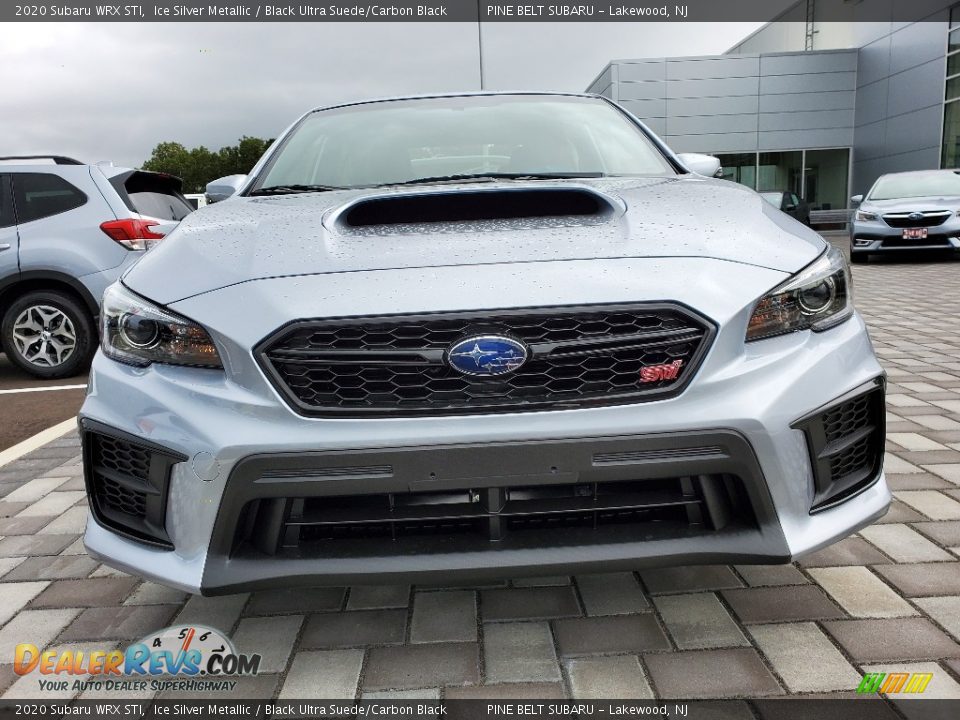 2020 Subaru WRX STI Ice Silver Metallic / Black Ultra Suede/Carbon Black Photo #3