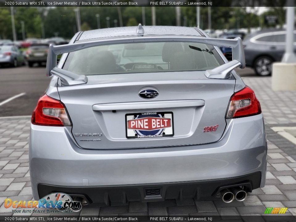 2020 Subaru WRX STI Ice Silver Metallic / Black Ultra Suede/Carbon Black Photo #9