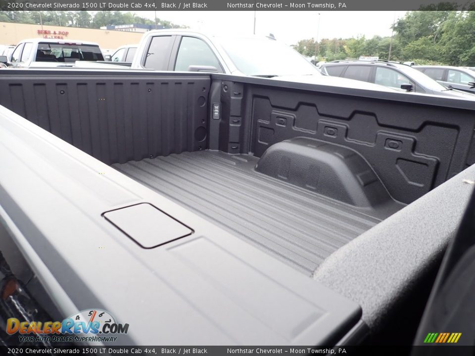 2020 Chevrolet Silverado 1500 LT Double Cab 4x4 Black / Jet Black Photo #13
