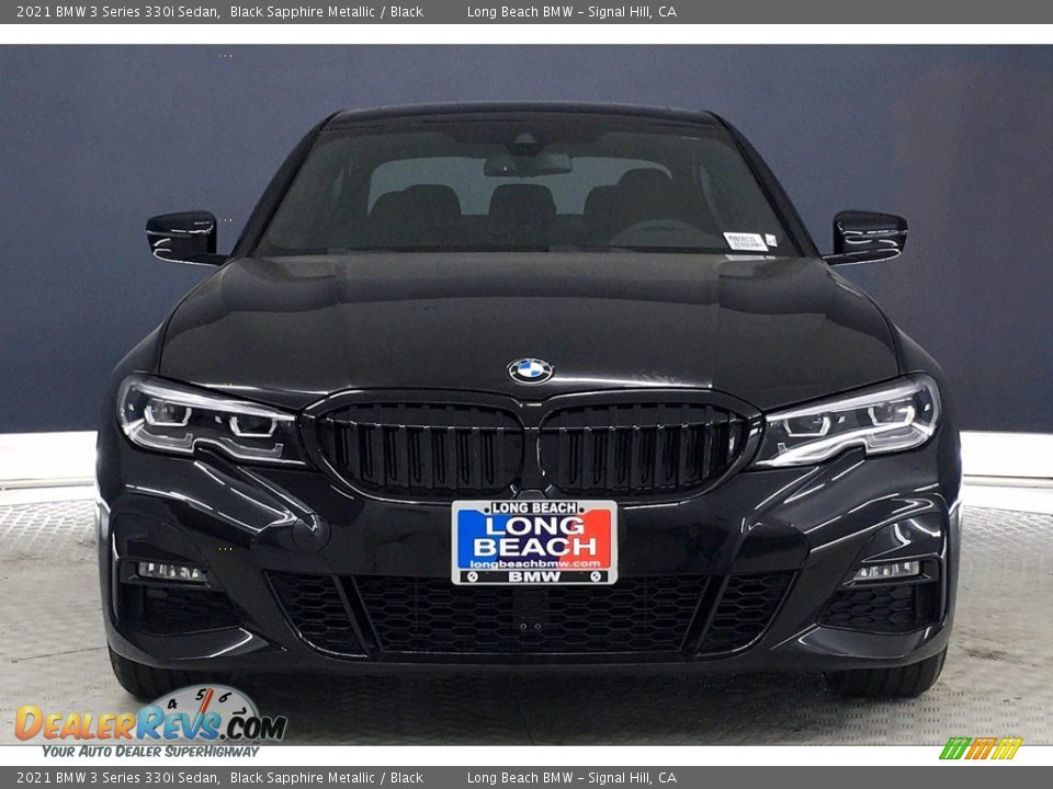 2021 BMW 3 Series 330i Sedan Black Sapphire Metallic / Black Photo #2