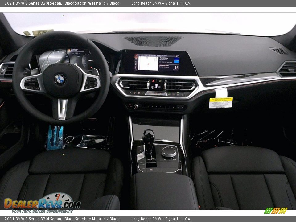 2021 BMW 3 Series 330i Sedan Black Sapphire Metallic / Black Photo #5