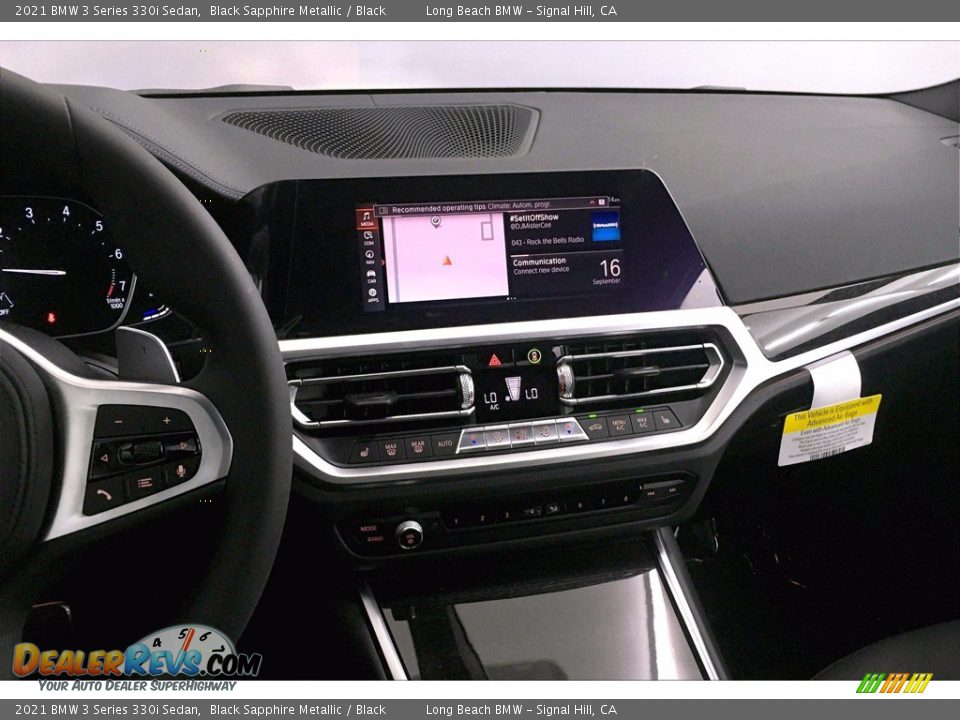 2021 BMW 3 Series 330i Sedan Black Sapphire Metallic / Black Photo #6