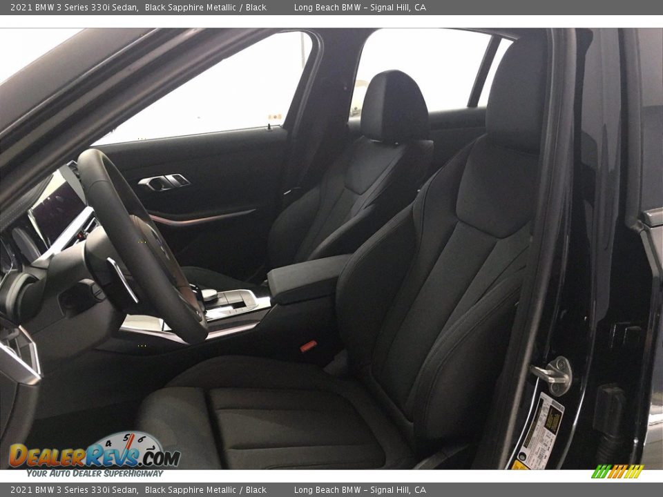 2021 BMW 3 Series 330i Sedan Black Sapphire Metallic / Black Photo #9