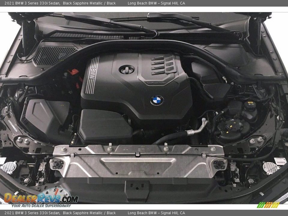 2021 BMW 3 Series 330i Sedan Black Sapphire Metallic / Black Photo #10