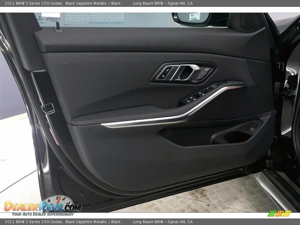 2021 BMW 3 Series 330i Sedan Black Sapphire Metallic / Black Photo #13