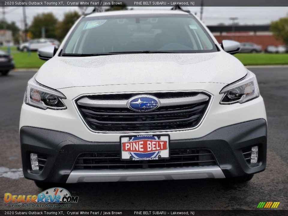 2020 Subaru Outback Touring XT Crystal White Pearl / Java Brown Photo #3
