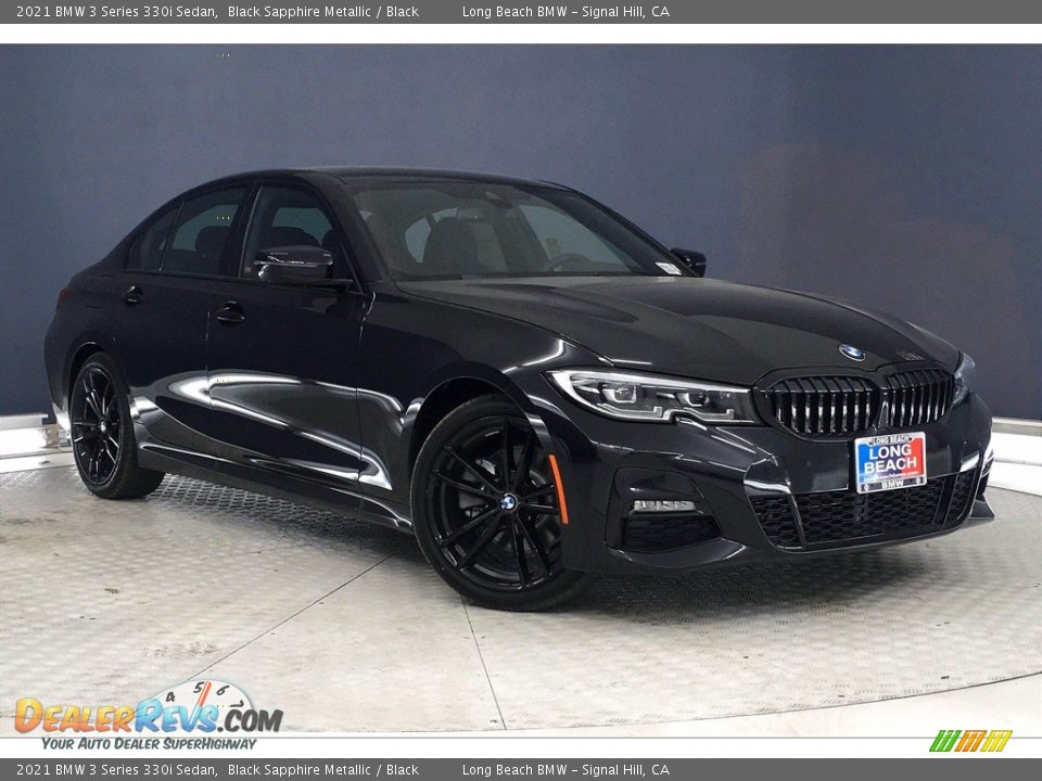 2021 BMW 3 Series 330i Sedan Black Sapphire Metallic / Black Photo #19