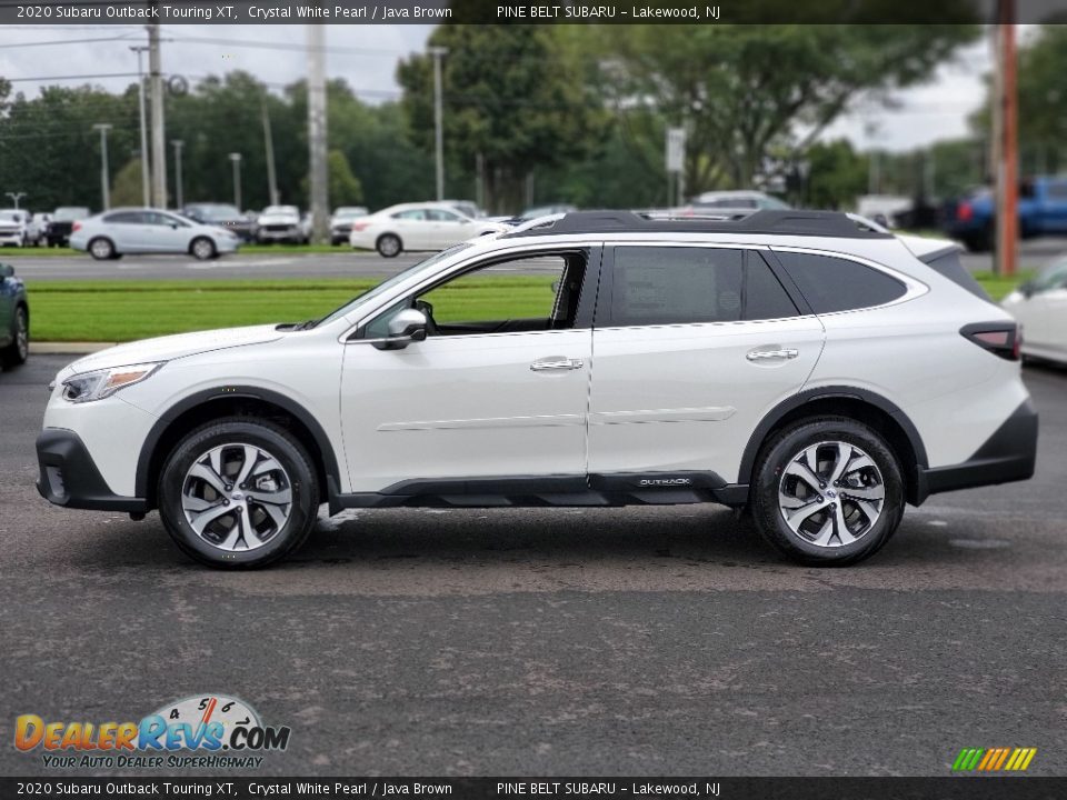 2020 Subaru Outback Touring XT Crystal White Pearl / Java Brown Photo #4