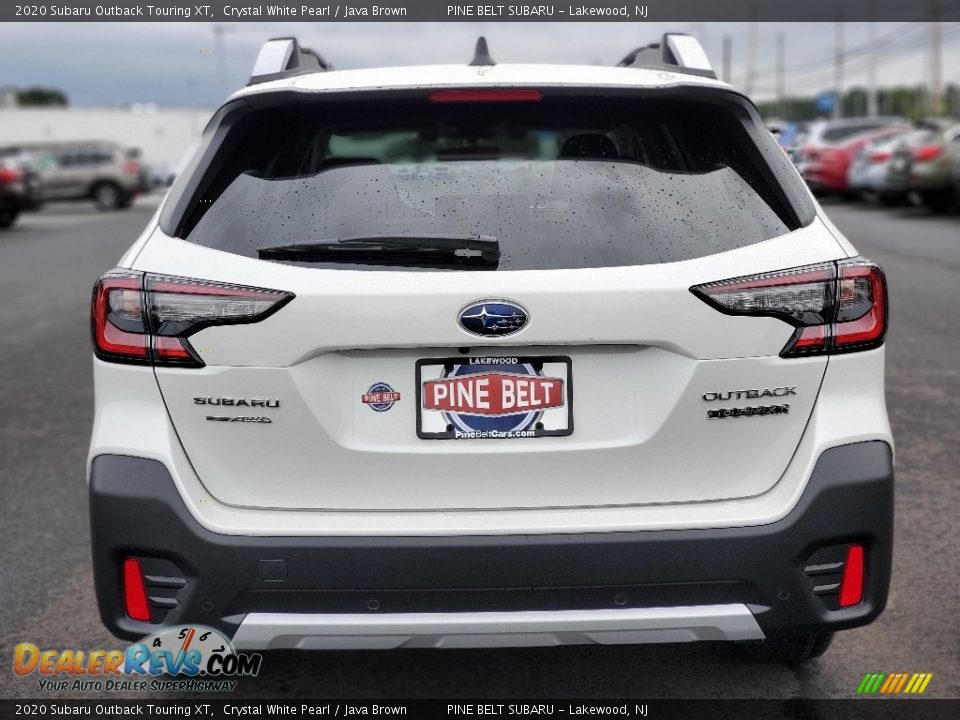 2020 Subaru Outback Touring XT Crystal White Pearl / Java Brown Photo #7