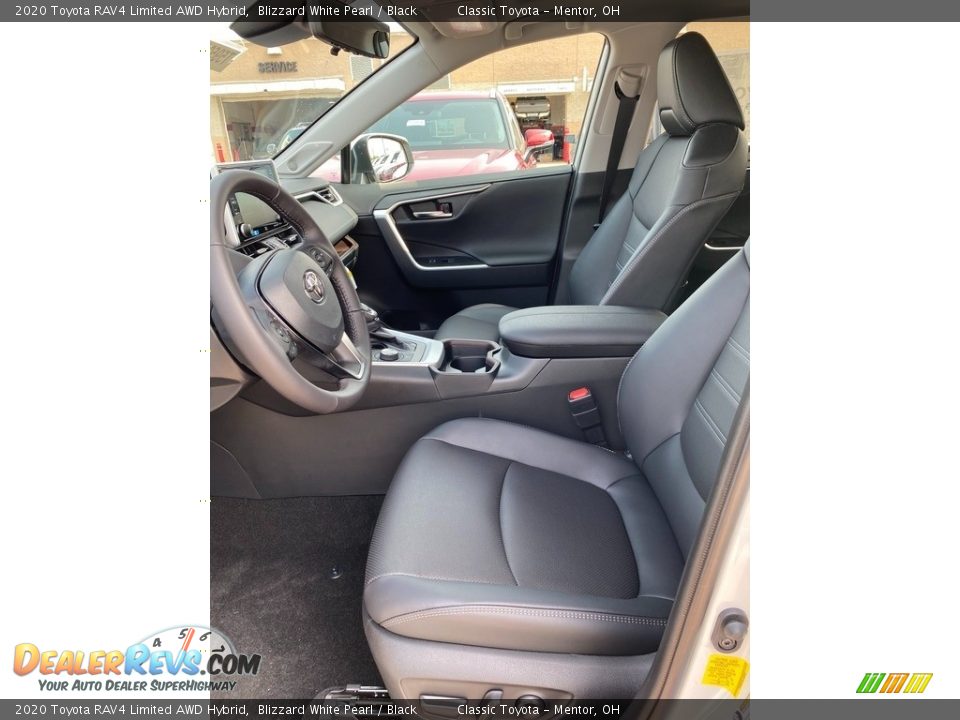 2020 Toyota RAV4 Limited AWD Hybrid Blizzard White Pearl / Black Photo #2