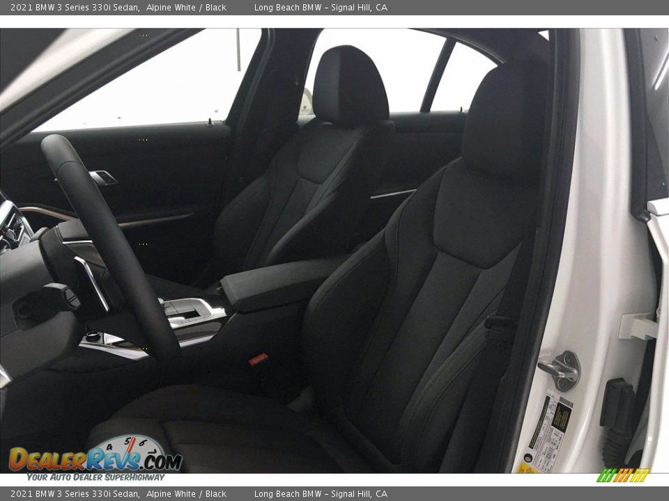 2021 BMW 3 Series 330i Sedan Alpine White / Black Photo #9
