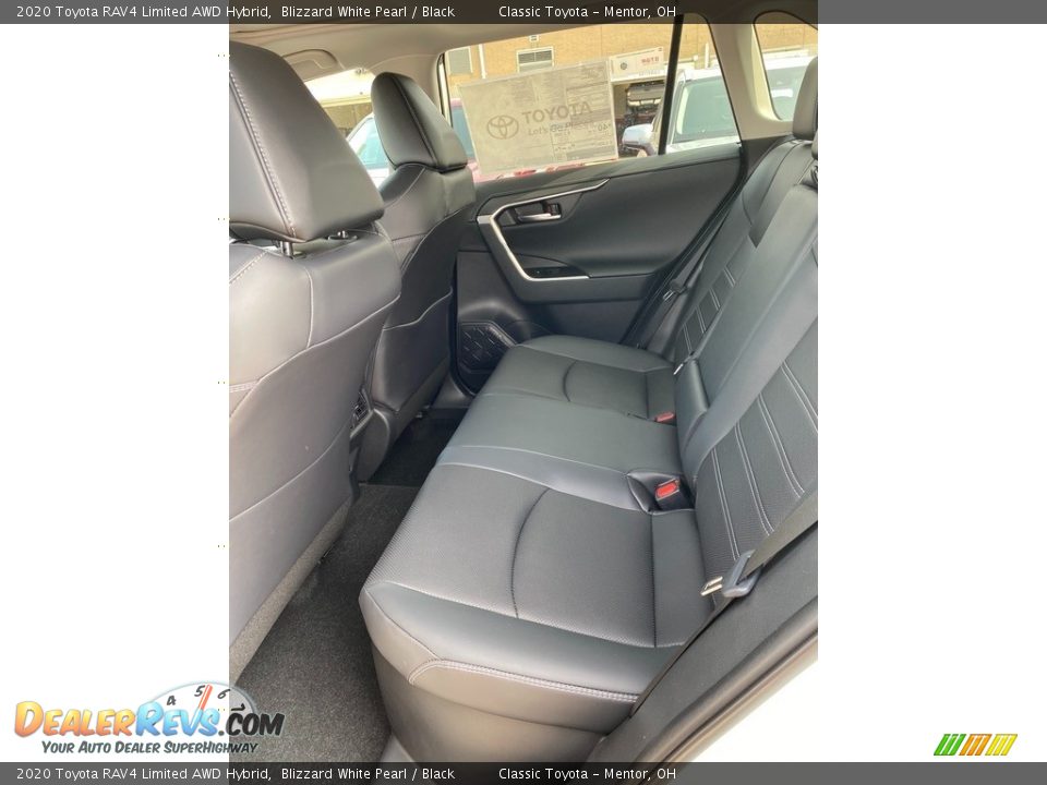 2020 Toyota RAV4 Limited AWD Hybrid Blizzard White Pearl / Black Photo #3