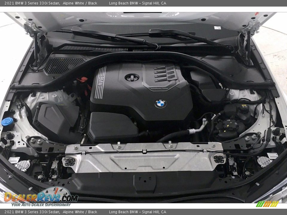 2021 BMW 3 Series 330i Sedan Alpine White / Black Photo #10