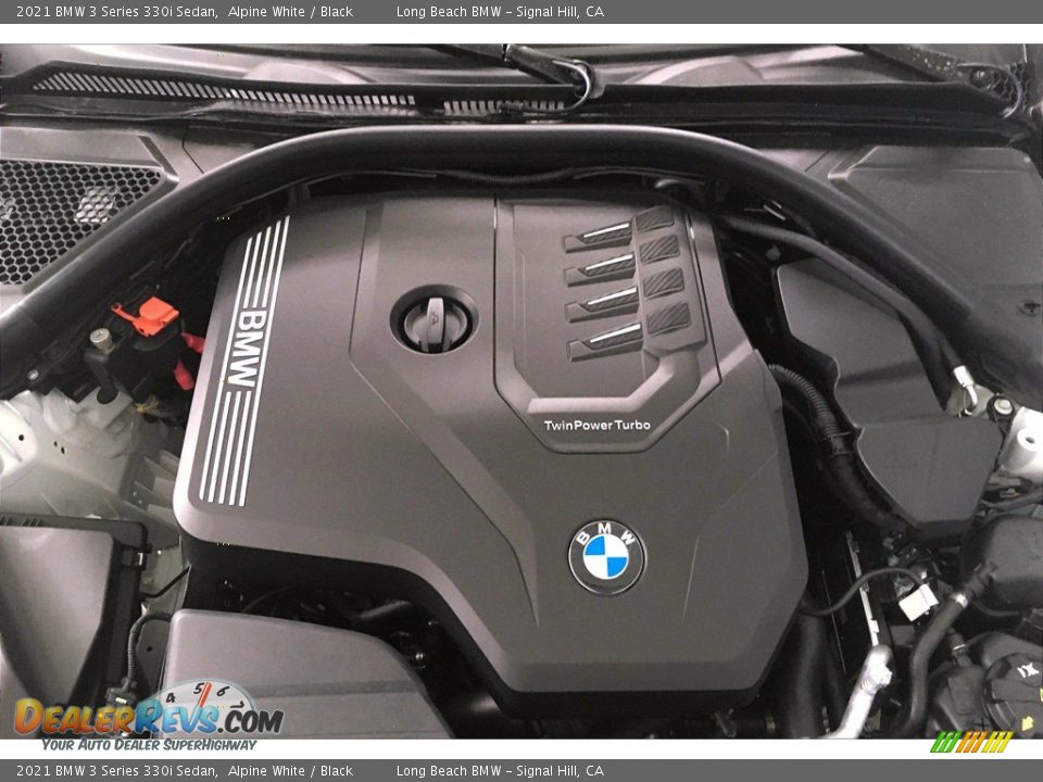 2021 BMW 3 Series 330i Sedan Alpine White / Black Photo #11