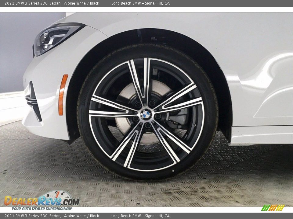 2021 BMW 3 Series 330i Sedan Alpine White / Black Photo #12