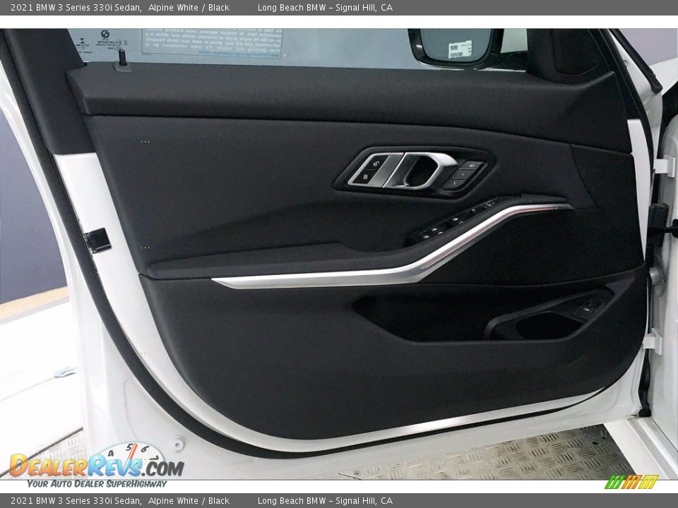 2021 BMW 3 Series 330i Sedan Alpine White / Black Photo #13