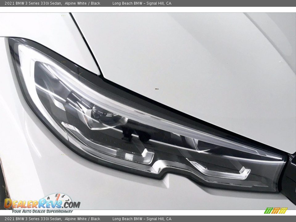 2021 BMW 3 Series 330i Sedan Alpine White / Black Photo #14