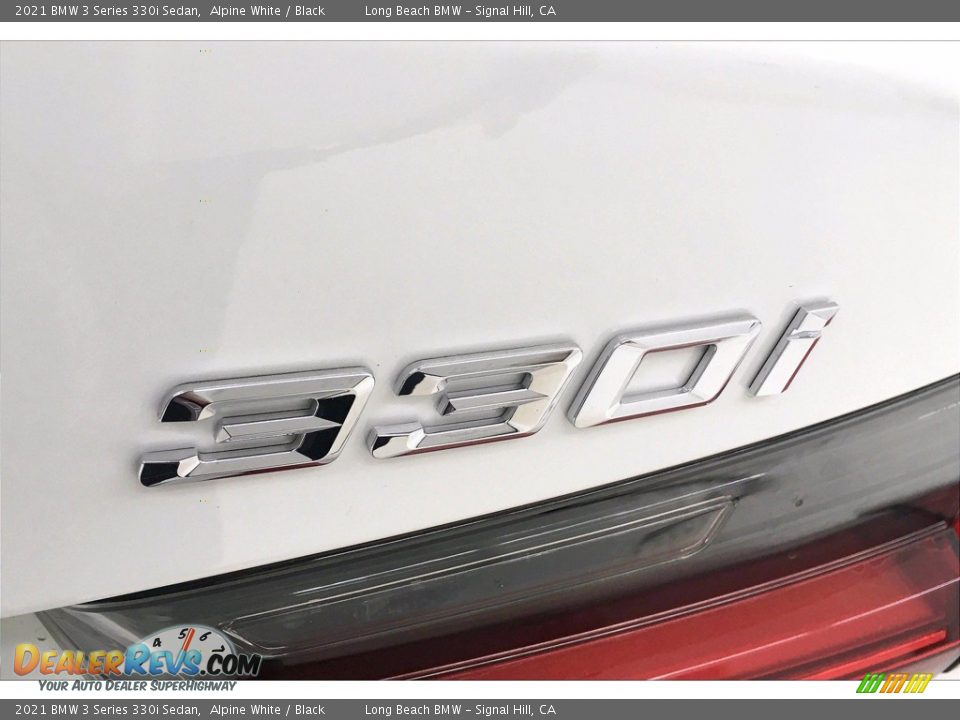 2021 BMW 3 Series 330i Sedan Alpine White / Black Photo #16