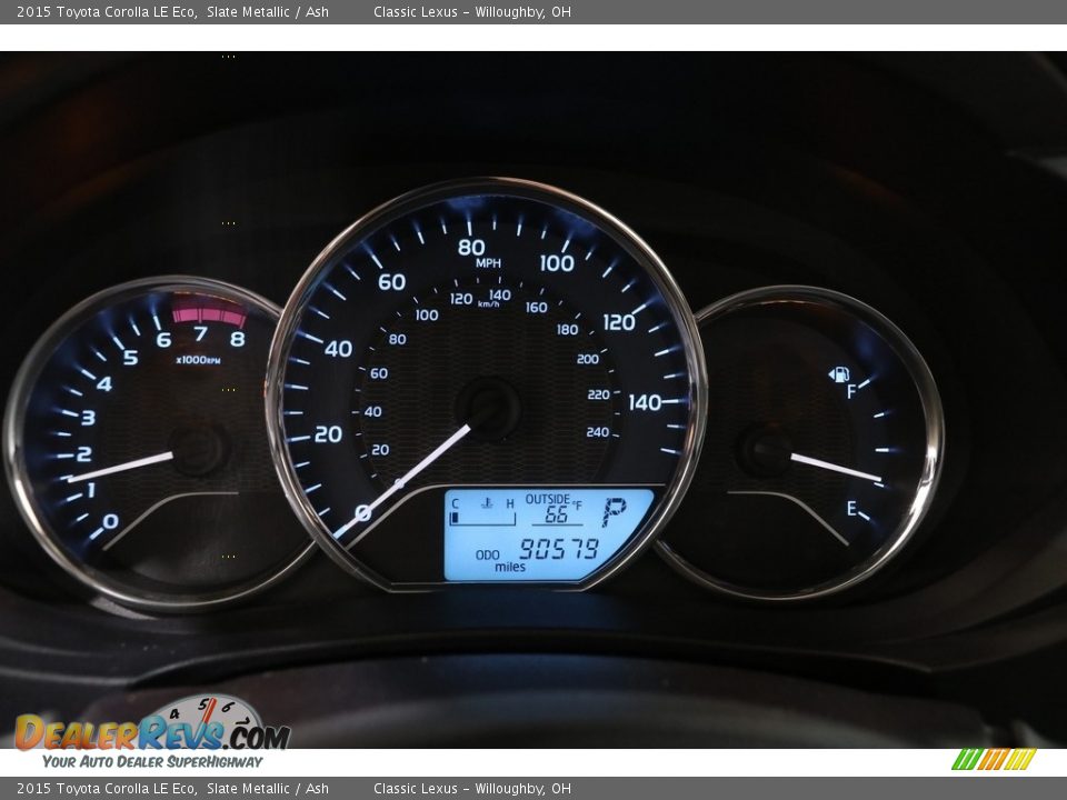 2015 Toyota Corolla LE Eco Gauges Photo #8