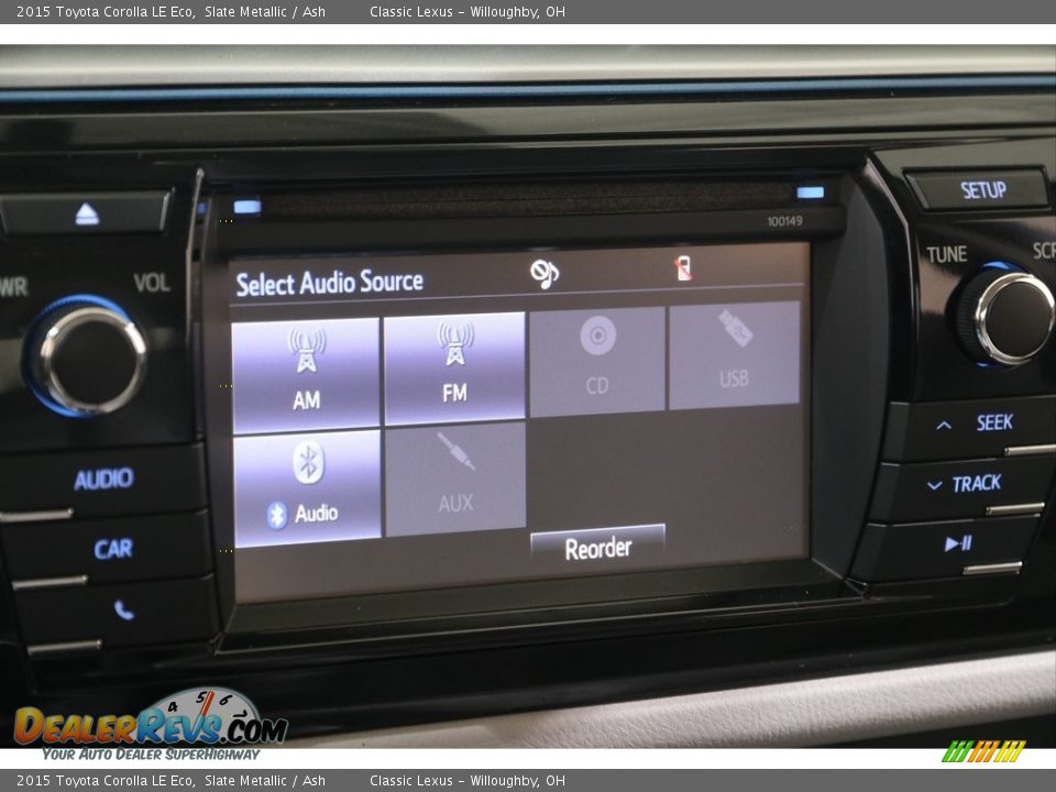Audio System of 2015 Toyota Corolla LE Eco Photo #10
