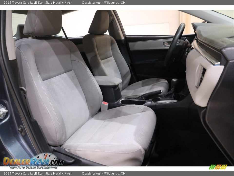 Front Seat of 2015 Toyota Corolla LE Eco Photo #14