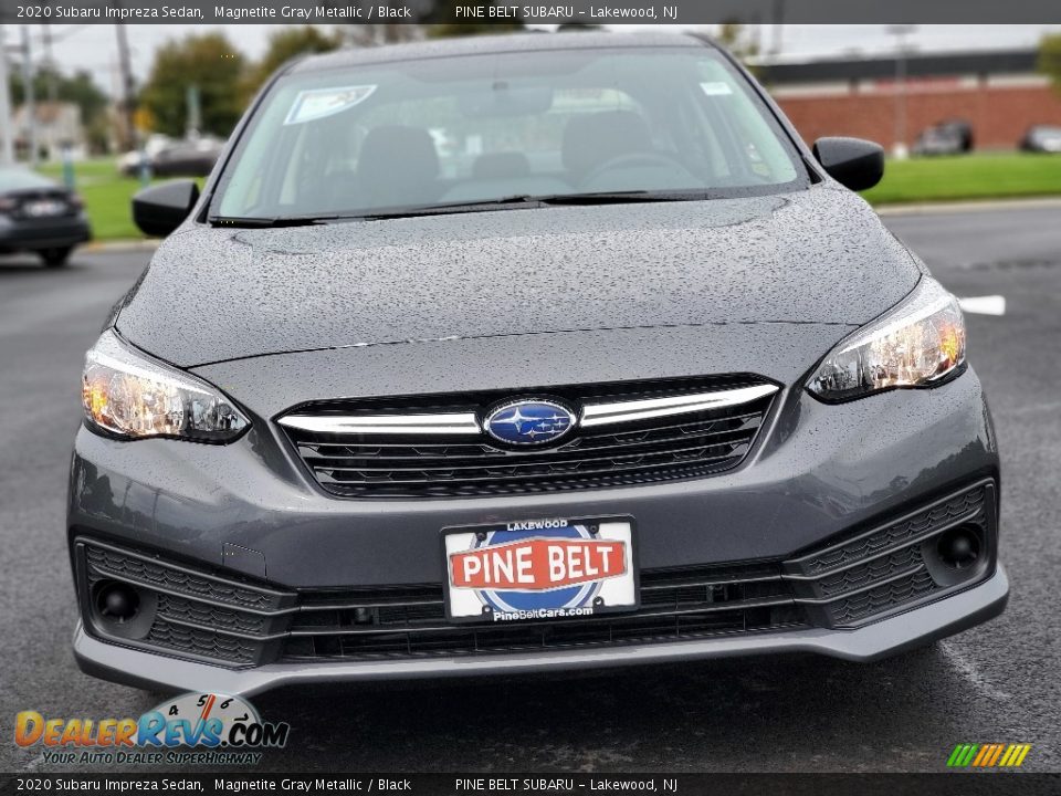 2020 Subaru Impreza Sedan Magnetite Gray Metallic / Black Photo #3