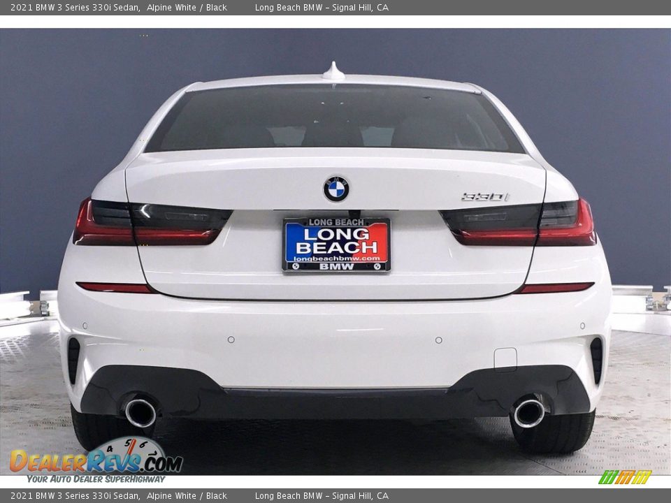 2021 BMW 3 Series 330i Sedan Alpine White / Black Photo #4