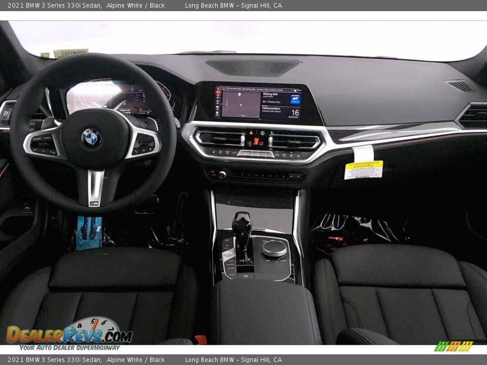 2021 BMW 3 Series 330i Sedan Alpine White / Black Photo #5