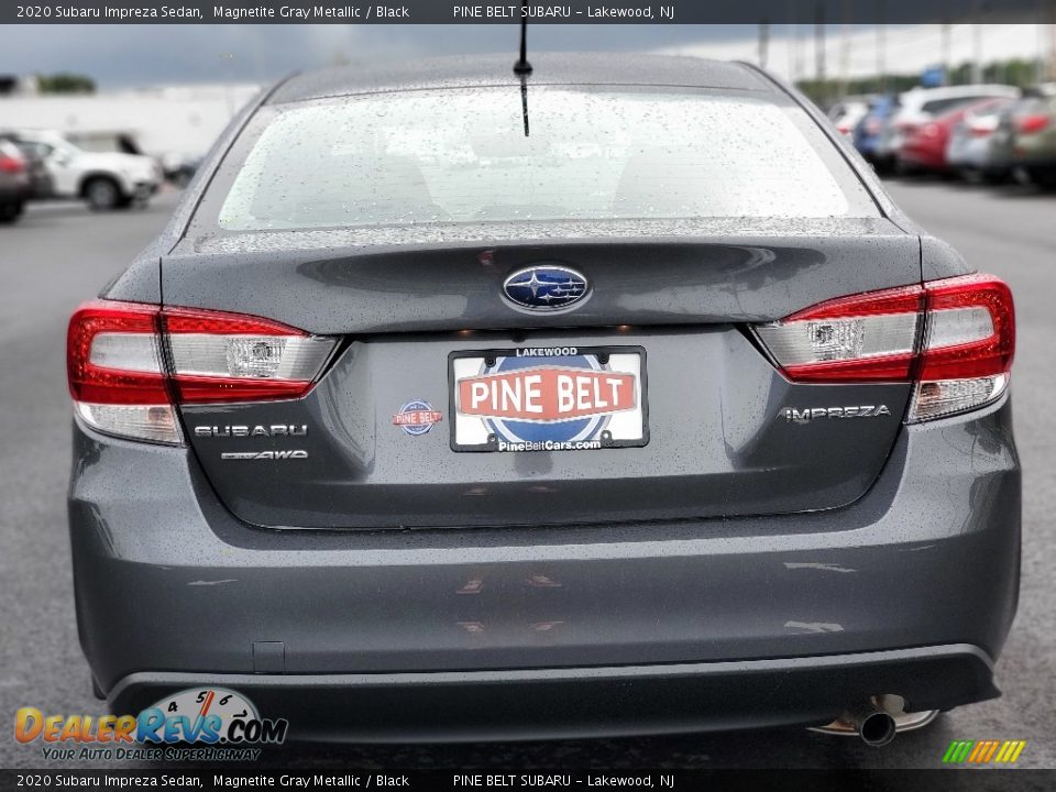 2020 Subaru Impreza Sedan Magnetite Gray Metallic / Black Photo #7