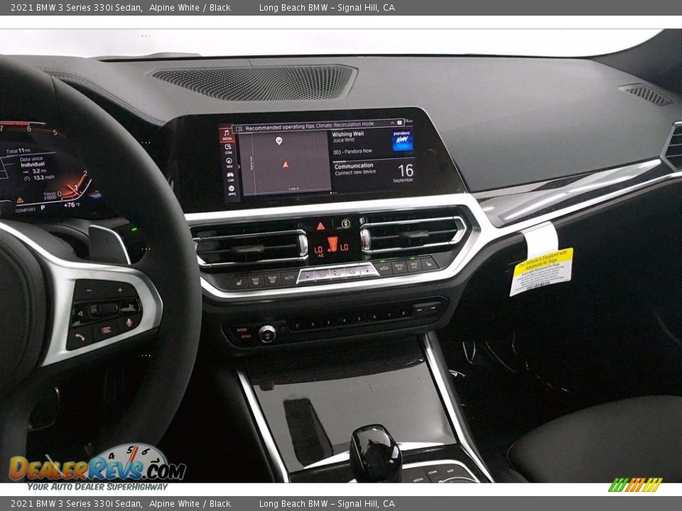 2021 BMW 3 Series 330i Sedan Alpine White / Black Photo #6